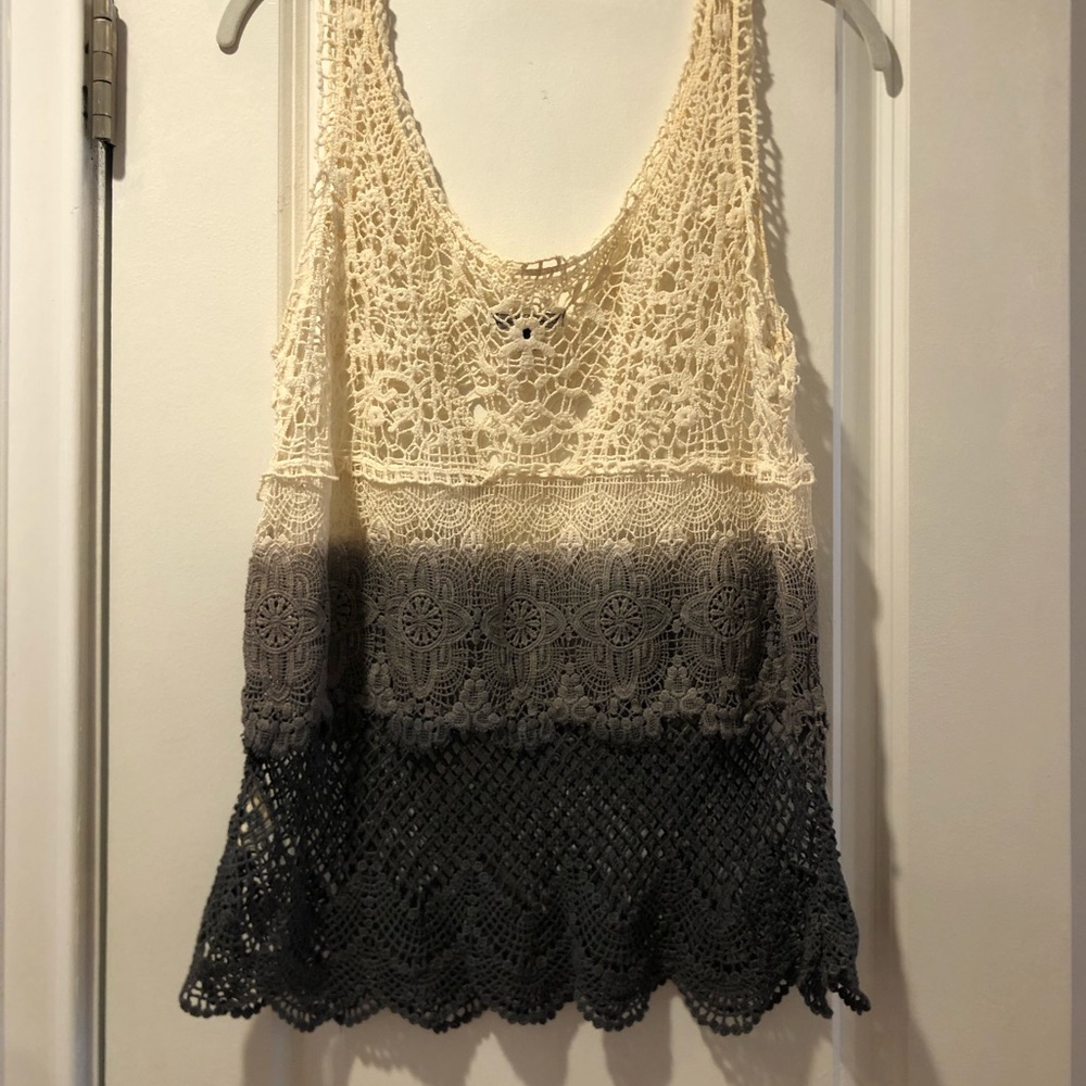 American Eagle Crochet Tank Top